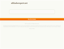 Tablet Screenshot of afiliadoexpert.net
